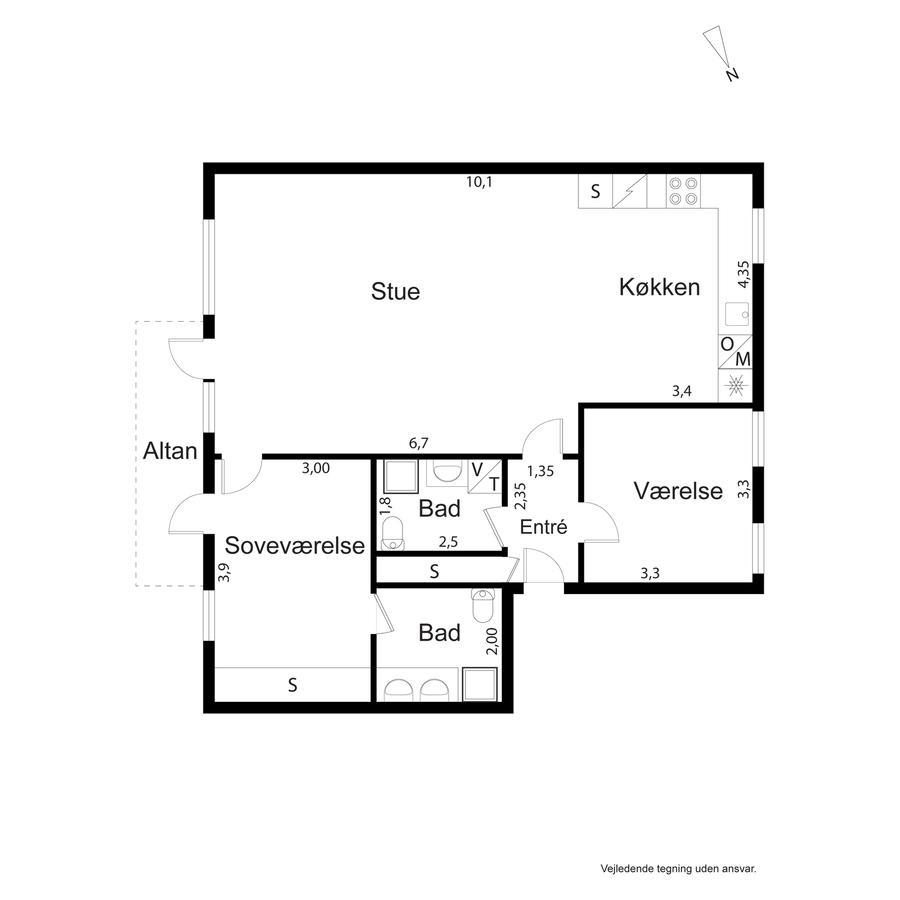 City Lux Apartment With 2 Full Bathrooms 2Tv Copenhagen Exterior photo